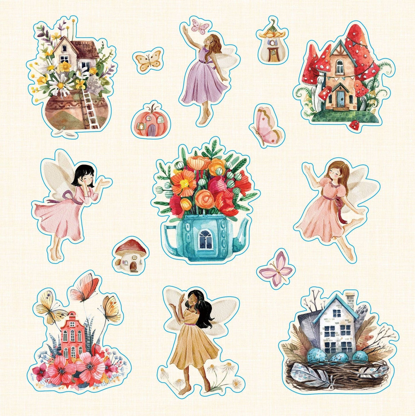 Faerie Kingdom Sticker Book