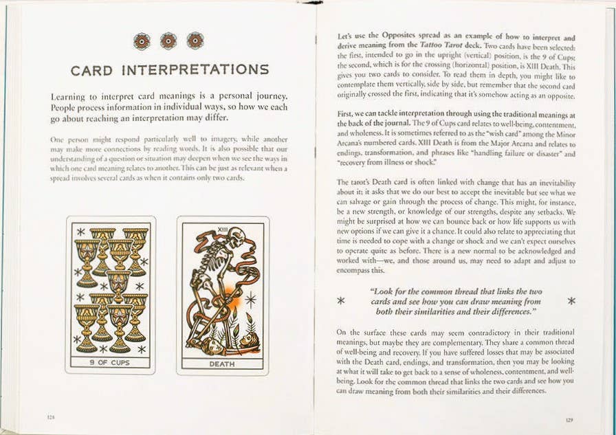 Tattoo Tarot Journal