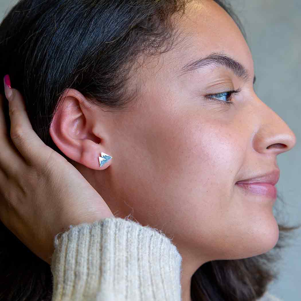 Mountain Earrings Studs