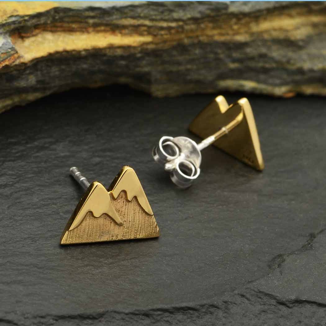 Mountain Earrings Studs