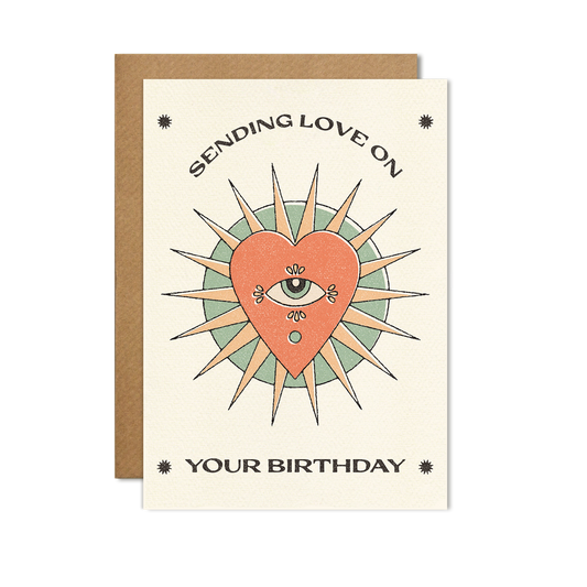 Sending Love on Your Birthday Card