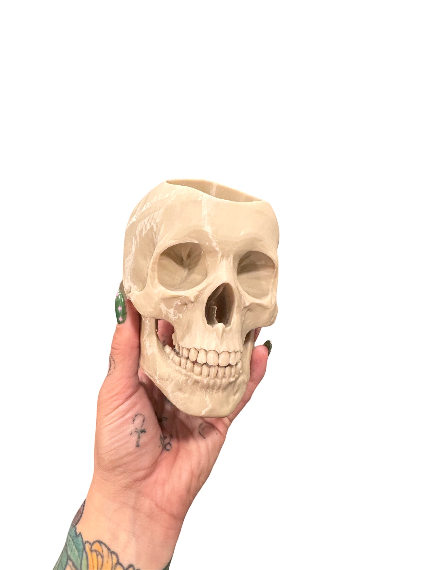 3D Skull Planter