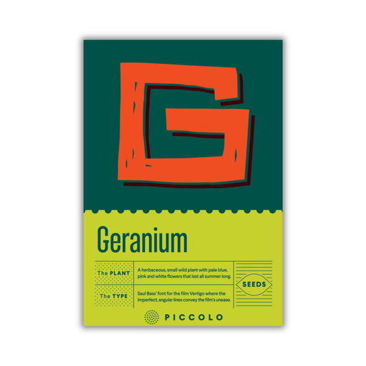 G - Geranium