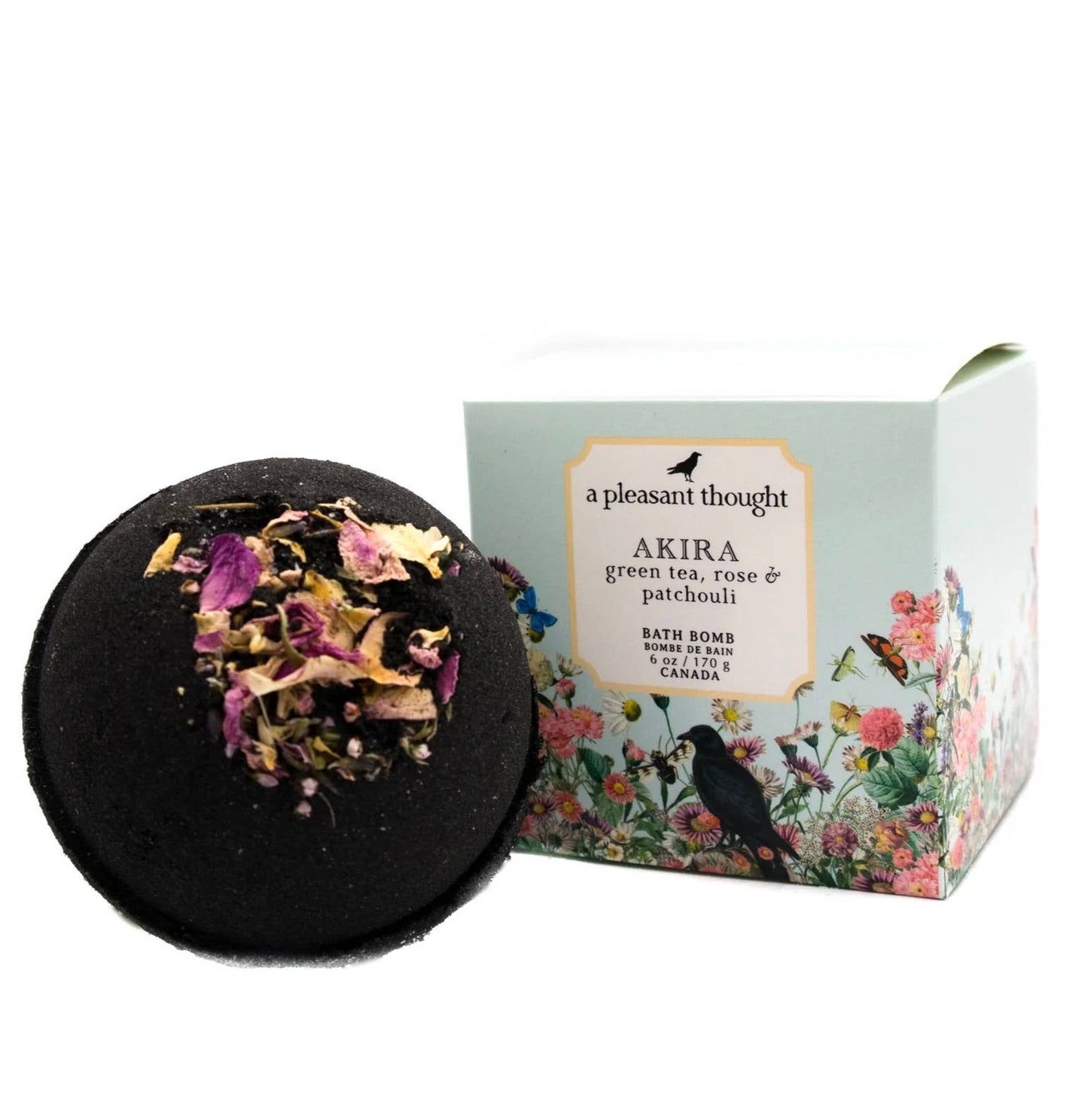 Bath Bomg Akira |  Green Tea, Rose & Patchouli