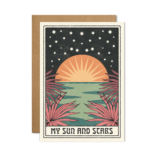 My Sun and Stars Card