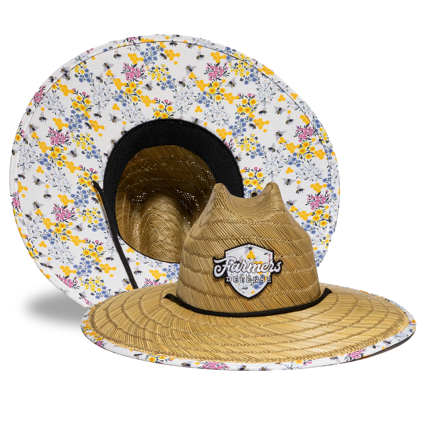 Straw Hat |  Save the Bees Cream