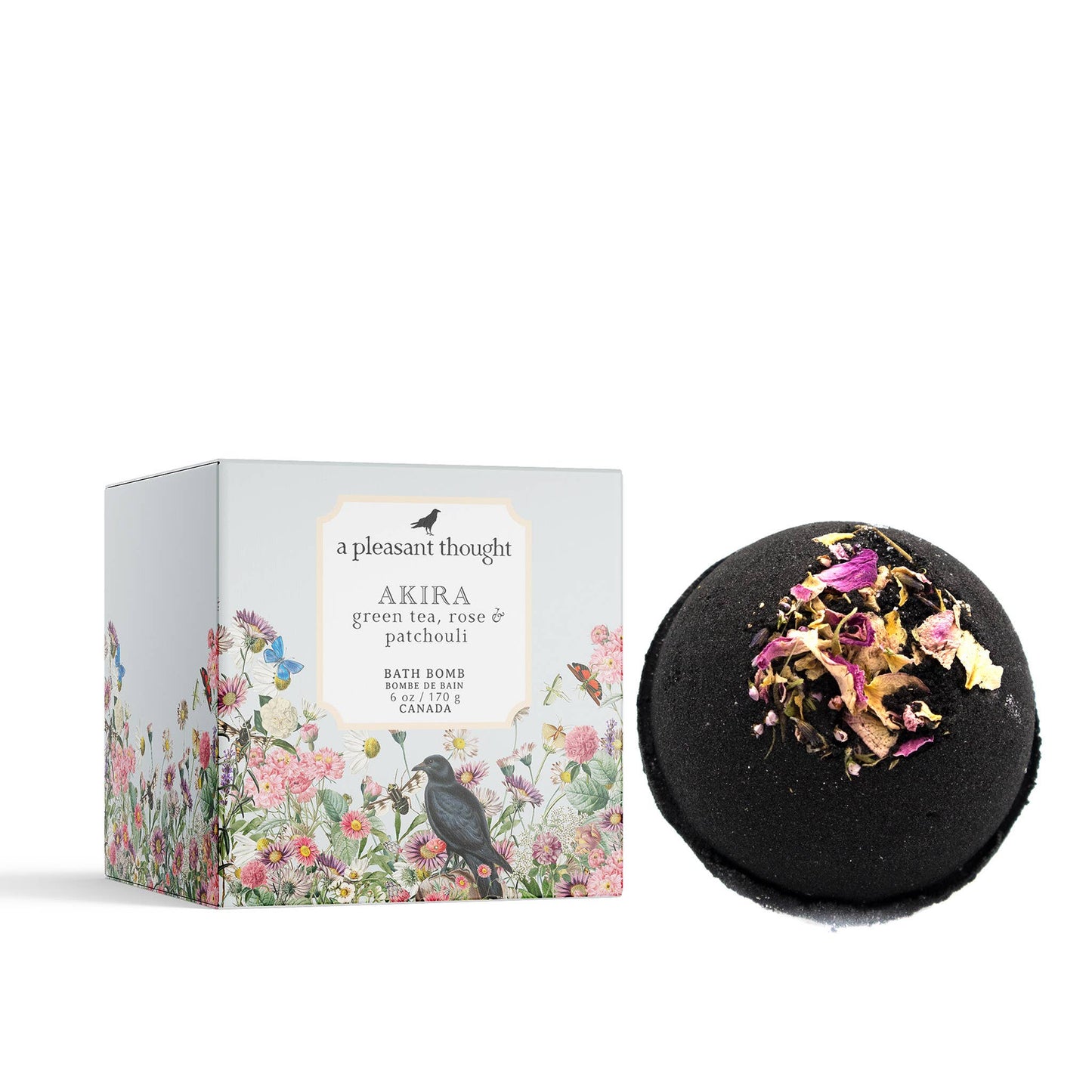 Bath Bomg Akira |  Green Tea, Rose & Patchouli