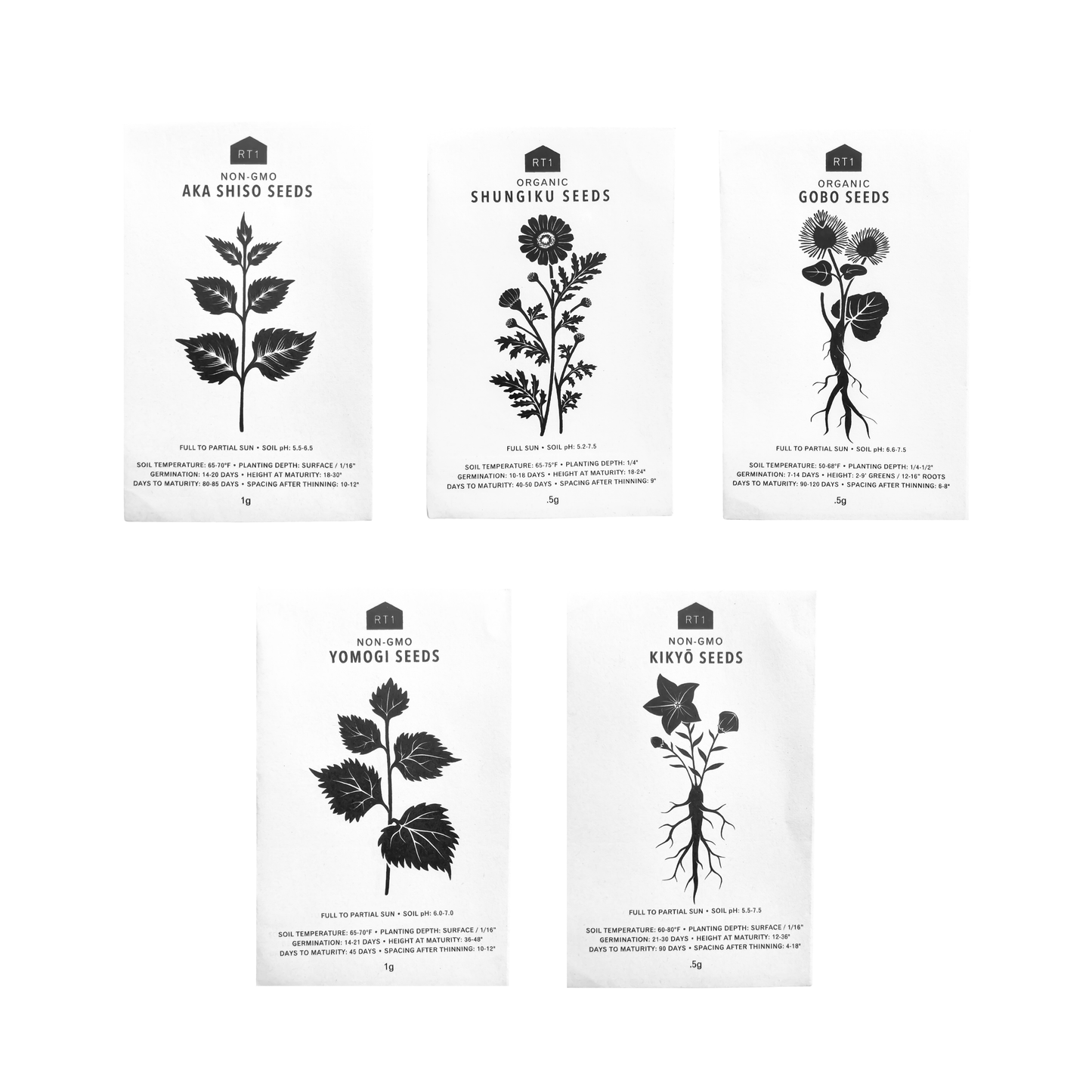 Seeds | JAPANESE MEDICINAL HERB SEEDS 5PK